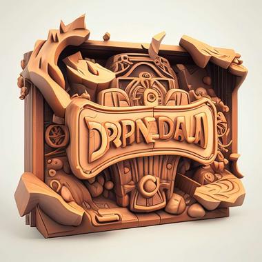 3D модель Гра Deponia 2 Explosive Adventure (STL)